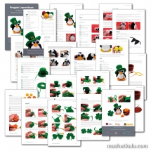 Leprechaun crochet toy pattern
